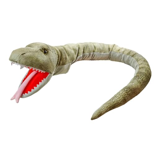 Marionnette caméléon en peluche douce, le cadeau d'anniversaire idéal pour enfant