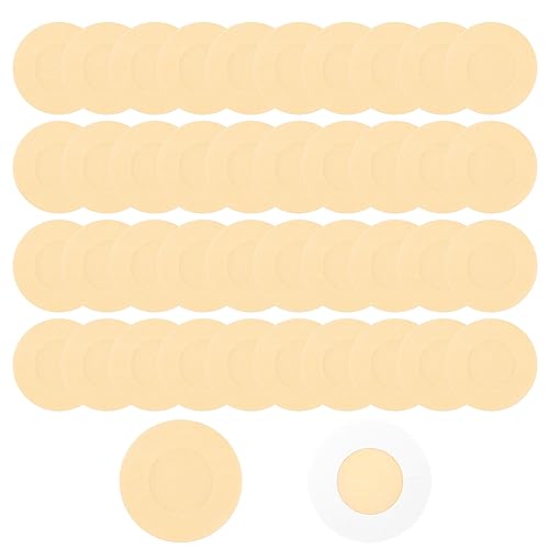 Mimitoou Pasties Nipple Covers Disposable, 40 Pieces Nipple Cover, Nipple Pasties, Self Adhesive Invisible Pasty Nipple Cover Stickers Breast Bra Pads Petals Covers For Women Beige #TOP8