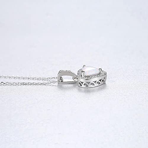 Collier opale de feu argent 925 pour sublimer vos décolletés