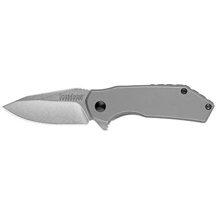 Kershaw Valve Frame Lock Knife Bead Blast Stainless Steel (2.25 Stonewash) 1375