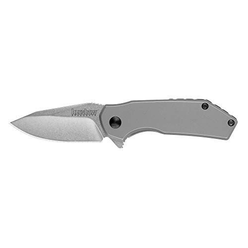 Kershaw Valve Pocket Knife; 3" 4Cr13 Stainless Steel Blade; Assisted Folder Opening Knife; Mid-Sized Edc, Outdoor Knife #TOP1