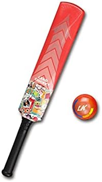 Kids Children Plastic Cricket Bat with Ball Set | Plastic Cricket Bat and Ball Set | Cricket Set with Bat and Ball | Garden Backyard Beach Park