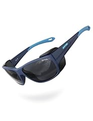 Frame: Matte Navy Blue / Lens: Black