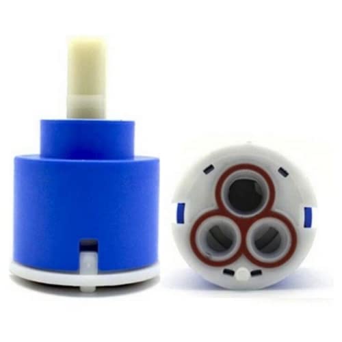 Schläfer | 480037 - Cartouche de mélangeur 35 mm de rechange en céramique pour Kerox 35 mm K35 sans base de cartouche avec 1 raccord de pied pour évier de baignoire