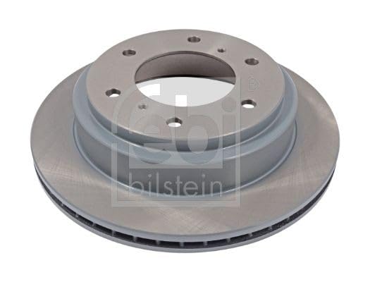 2x FEBI BILSTEIN Disco de freno Trasero Ø300mm Espesor: 22mm Corona de Agujeros - Ø: 140mm ventilación interna 26047 Compatible con MITSUBISHI Pajero III SUV Cabrio V6W, V7W PAJERO IV V8W, V9W