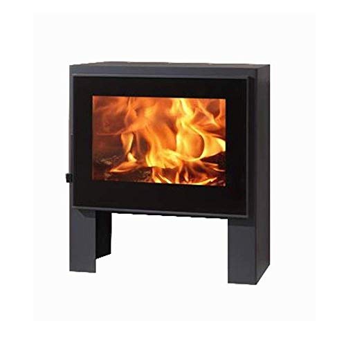 Estufa de Leña Panadero Naxos Ecodesign| Estilo moderno-contemporáneo| 6.7 kw de potencia calorífica| Eficiencia para...