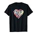 Artsy Koala Cœur mignon en peluche d'Australie en danger T-Shirt