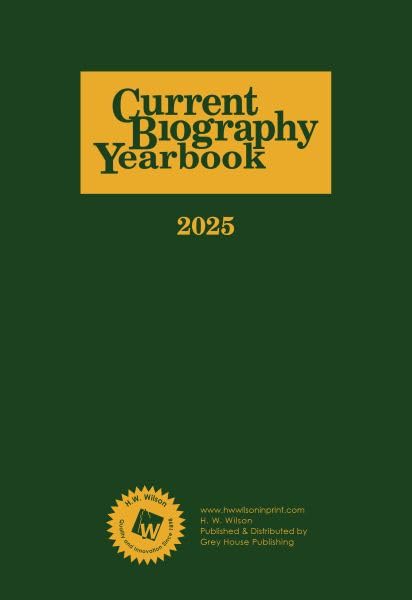 Current Biography Yearbook-2025: 0      Hardcover – December 31, 2025
