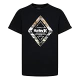 Hurley Diamond Palms Tee, Black, XL/TG