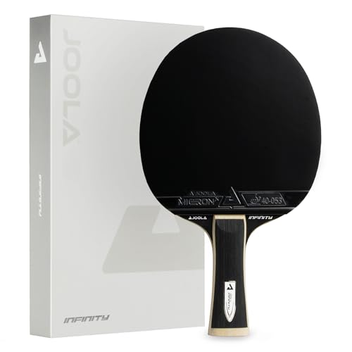 JOOLA White Infinity Z - Raqueta de ping pong profesional con almohadillas Micron X y caja...