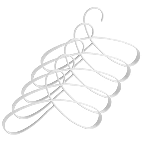 Alipis 5 Uds Toallas Pesadas Sin Camisa Colgador Multifuncional Sin Pantalones De Plástico para Hotel Ropa para El Hogar Traje Antideslizante Gancho para Colgar