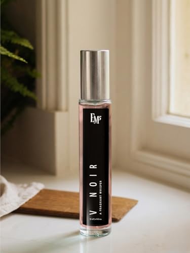 Image of EM5 V Noir Day & Night Perfume for Women | Warm Spicy Coconut White Floral Fragrance | Eau De Parfum Spray | Luxury Gift for Her | 15ml