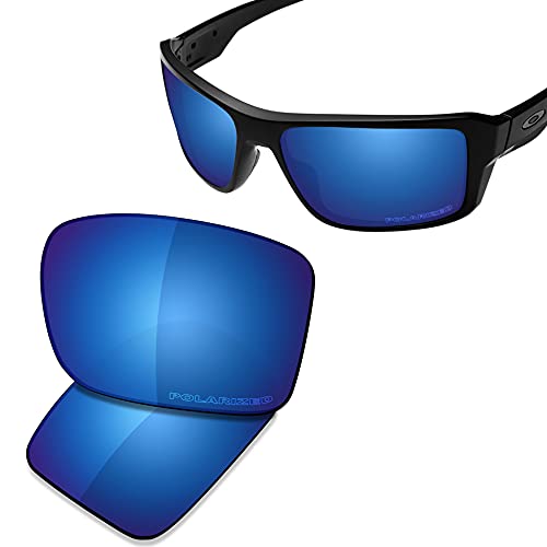 Image of SAUCER Premium Replacement Lenses & Nosepads for Oakley Double Edge OO9380-66mm Sunglasses