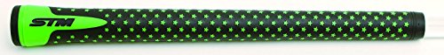 STM エスティーエム Sシリーズ S-1 PROTO グリップ 【8本セット】 (ブラック/グリーン, バックライン【なし】)