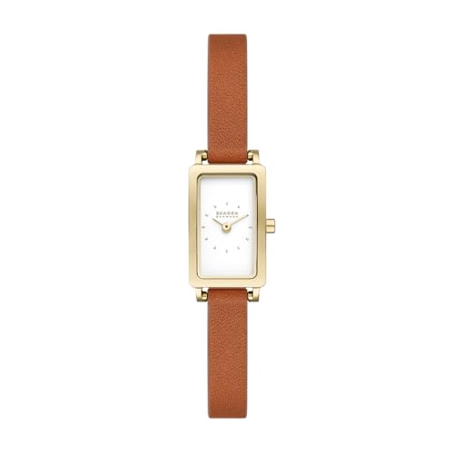 Imagen de Skagen Reloj Analógico para Mujer de Cuarzo con Correa en Cuero SKW3149