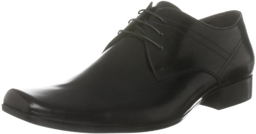 Dune London Mens TEZZY Weave Lace-Up Weave Trainers Size UK 9 Black