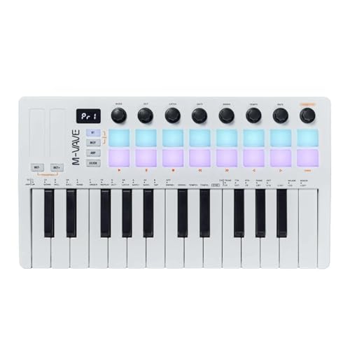 M-VAVE SMK-25 II MIDI キーボード Amazon | zmart M-VAVE SMK-25 II MIDI パッド コントローラー