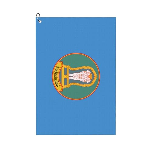 EASDEY Flag Chiang Mai Province Golf Towel 24x16in