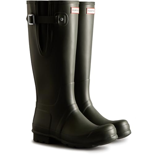 Botte de pluie HUNTER Side Réglable mixte en caoutchouc imperméable - 2