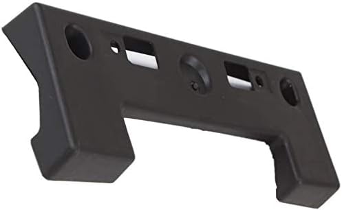 DAT AUTO PARTS Front Bumper License Plate Bracket Replacement for 2008-2010 Nissan Rogue Except 2010 KROM Models Black Textured Plastic NI1068104 96210JM00A