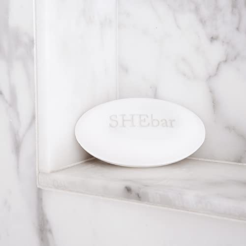 Joylux - Shebar, Feminine Cleansing Bar, Yoni Bar, Ph-Balanced Formula, Clean & Gentle Ingredients, Velvety Texture, Light Mandarin Scent, Rich In Essential Oils (3.2Oz) #TOP6