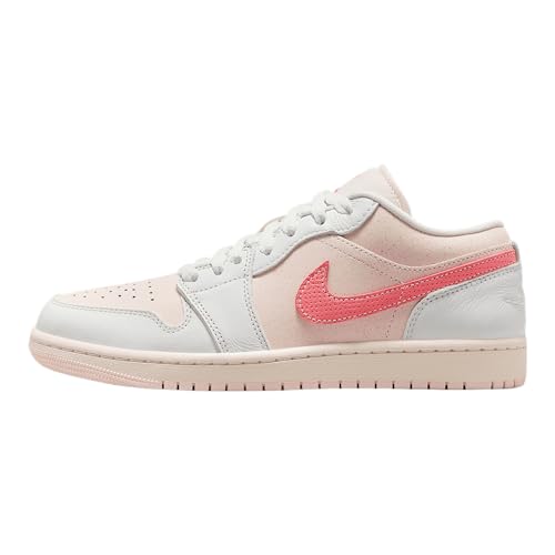 Air Jordan 1 Low SE Women's Shoes (IB8156-133, Summit White/Light Soft Pink/Sail/Magic Ember)