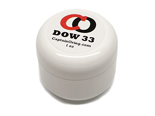Captain O-Ring Pure Dow 33 Paintball Lubricant Grease (1 Oz Jar) Paintball Marker Maintenance Lube #TOP1