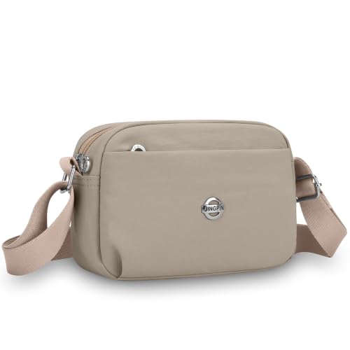 Image of Eslcorri Small Nylon Crossbody Bags for Women, Lightweight Shoulder Purse