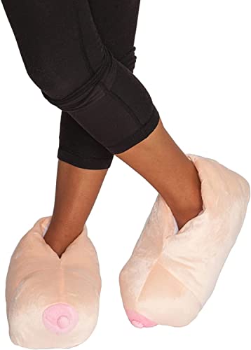 Chloefairy Funny Slippers for Women Men Unisex Adult Plush Slipper House Slippers Novelty Slippers Gag Gifts for Adults Funny4