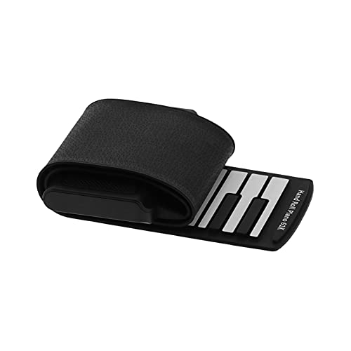 Handgerolde piano met 61 toetsen, draagbaar elektronisch keyboard met dual-range systeem 128 tonen ritmes voor kinderen… - Image 8