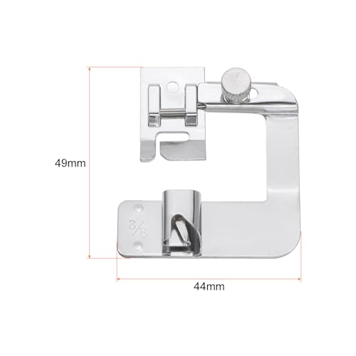 Pie prensatela ribeteado 3/8" para máquina de coser 9mm miniatura 2