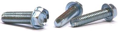10-32 x 5/8" Type 23 Thread Cutting Screws/Unslotted/Hex Washer Head/Steel/Zinc / 6,000 Pc. Carton