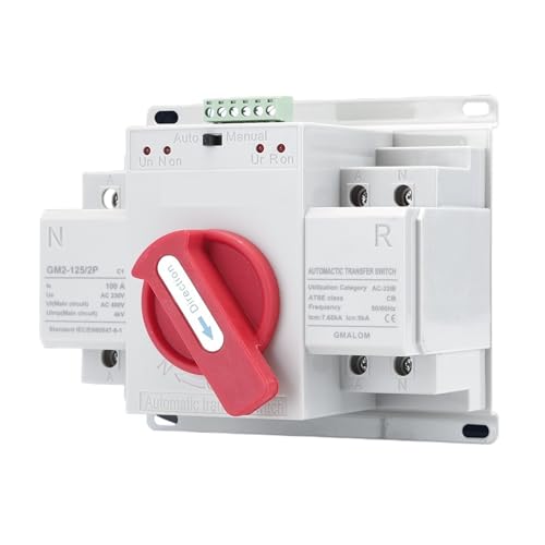 Commutateur de transfert automatique 2P 40A double puissance AC230V inverseur de source