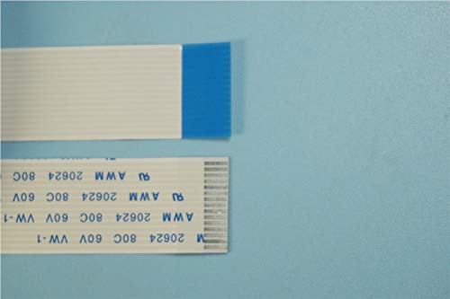 Gimax 100pcs FPC FFC Flexible Flat Cable 15 PIN 1.0 mm pitch Step Same Side Length Type A 80 100 120 150 200 250 300 400 500 600 700mm - (Color: 700 mm Length)