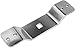 ELITEWILL Enclosed Cargo Trailer Spare Tire Carrier Wall Mount Wheel Bracket Rack Holder