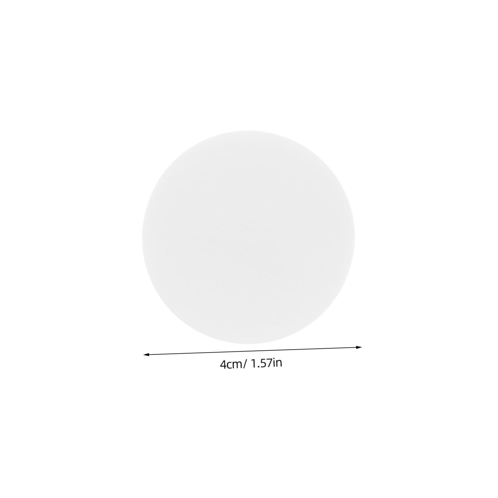 Gogogmee 100pcs Table Tennis Competition Balls Round Small Professional Training Balls Bulk Set White