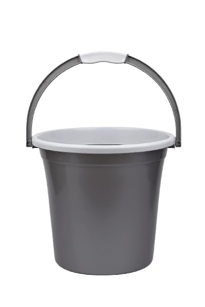 Dhwani Enterprise Round Moulded Unbrakable Bucket (Grey) (18L) (B0CBXFP578) Amazon Price History, Amazon Price Tracker