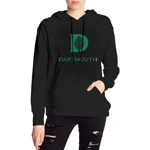 Dartmouth College Logo Unisex-Adult Fleece Hoodie Sweatshirt3