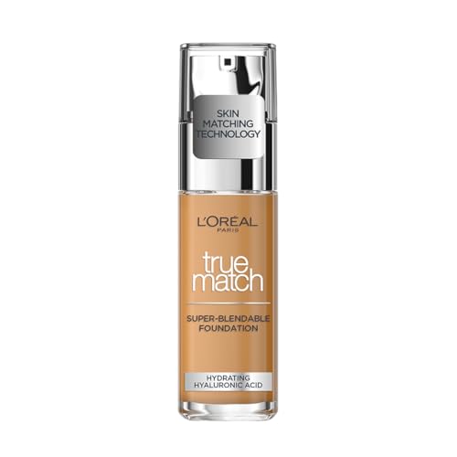 Image of L'Oreal Paris True Match Super Blendable Matte, Natural Liquid Foundation - Golden Cappuccino 8D8W, 30ml Matte & Natural Finish