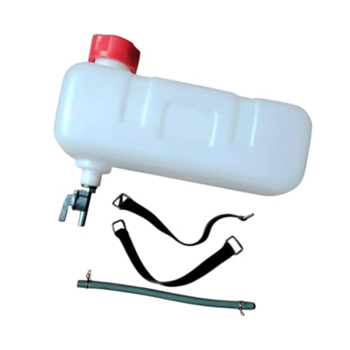 Milageto 1,5 -l -Brennstoffe Mischflaschenöl Dose Austausch, 2 Taktmotor, mit Ventilschwanz, Benzinbehälter Tankbaugruppe für 1E43F, mit Zubehör
