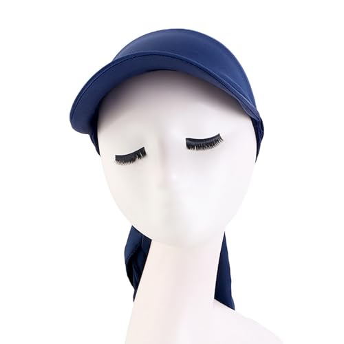 Baseball Cap,Lightweight Tie Turban Baseball Hat Adjustable Size Cycling Climbing Travel Day for Girl Woman Sunproof2