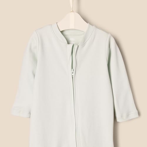 Amazon Essentials x Sofia Grainge Unisex Babies' Cotton Footed Sleep and Play Bodysuit, Pack of 24