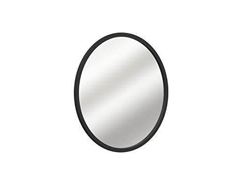 FOMAYKO Round Rustic Accent Wall Mirror with MDF Frame 32