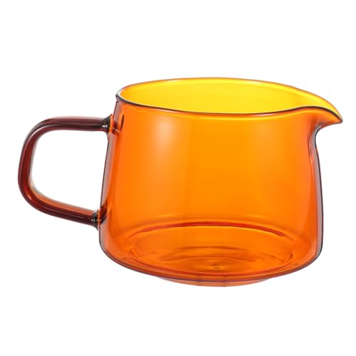 GRIRIW Coffee Pot High-temperature Resistant Glass Kettle Easy to Use and Carry for Drip Coffee Pot