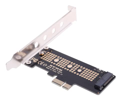 Adaptador M.2 M2 Nvme 4x 2x Para Pci-e Pcie 1x 3.0 Perfil Alto 12cm