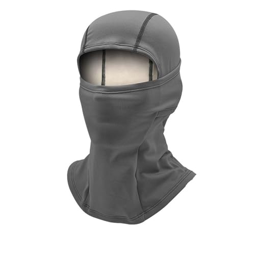 Balaclava Temperature-Sensitive Color-Changing mask, Windproof and Warm Winter Scarf mask, Cold-Proof ski mask(Grey)