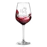 Her Wineness Wine Glass, Gift for Mom Grandma Aunt Women Wife Her, Funny Wine Gift for Birthday Mother's Day Party Christmas, 15oz Mom Gift from Daughter Son