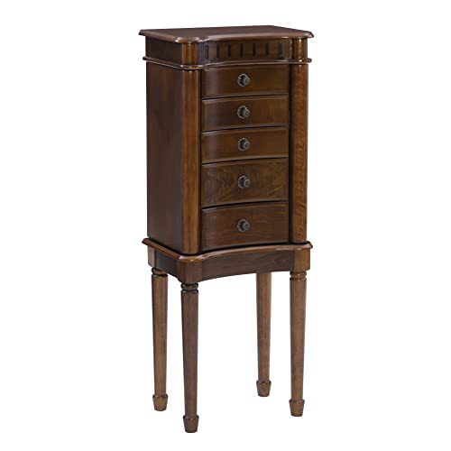 Powell Miranda Armoire, Walnut #TOP28