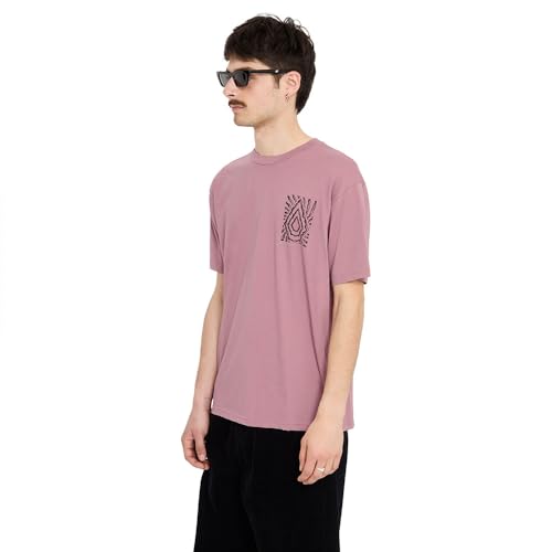 Volcom Radiation t-shirt imprimé graphique en coton taille L - 5