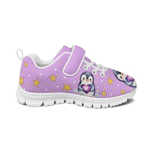 Girls' Athletic Shoes for Tennis Walking Running Hiking Slip On Single Buckle Lace Up2